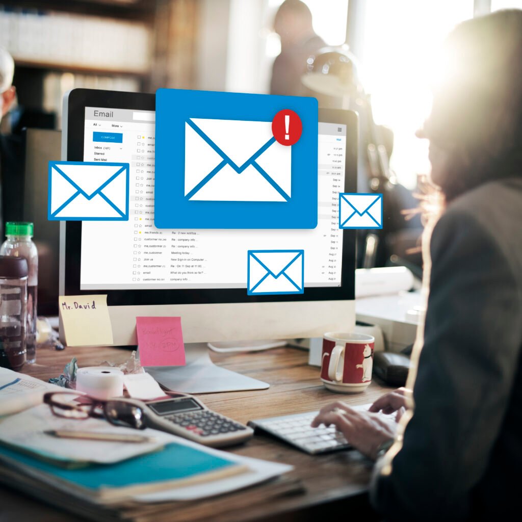 Infographic illustrating email list segmentation strategies, including demographic, behavioral, and engagement-based categories, to enhance targeted email marketing campaigns."
